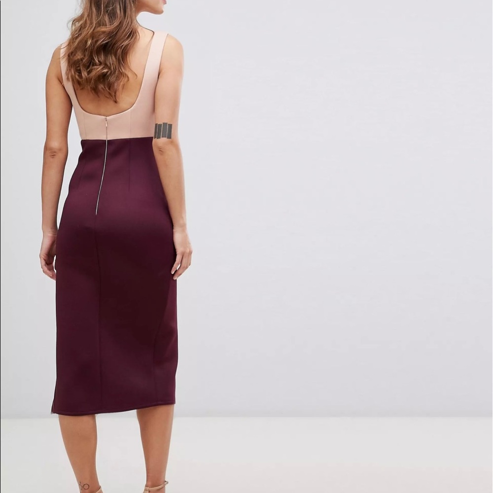 Color block dress